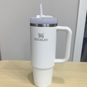 Stanley White Travel Mug with Handle
